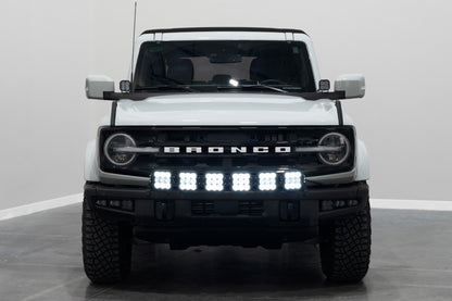 Kit de barra de luces de rejilla CrossLink de 6 unidades Bronco SS5 Sport White Combo Diode Dynamics