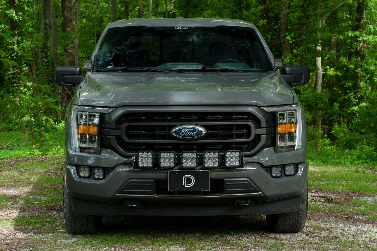 SS5 Grille Mount Bracket Kit for 2021-2022 Ford F-150 Diode Dynamics