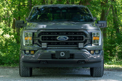 SS5 Stoßstangen-LED-Pod-Light-Kit für 2021-2022 Ford F-150, Sport Yellow Combo Diode Dynamics