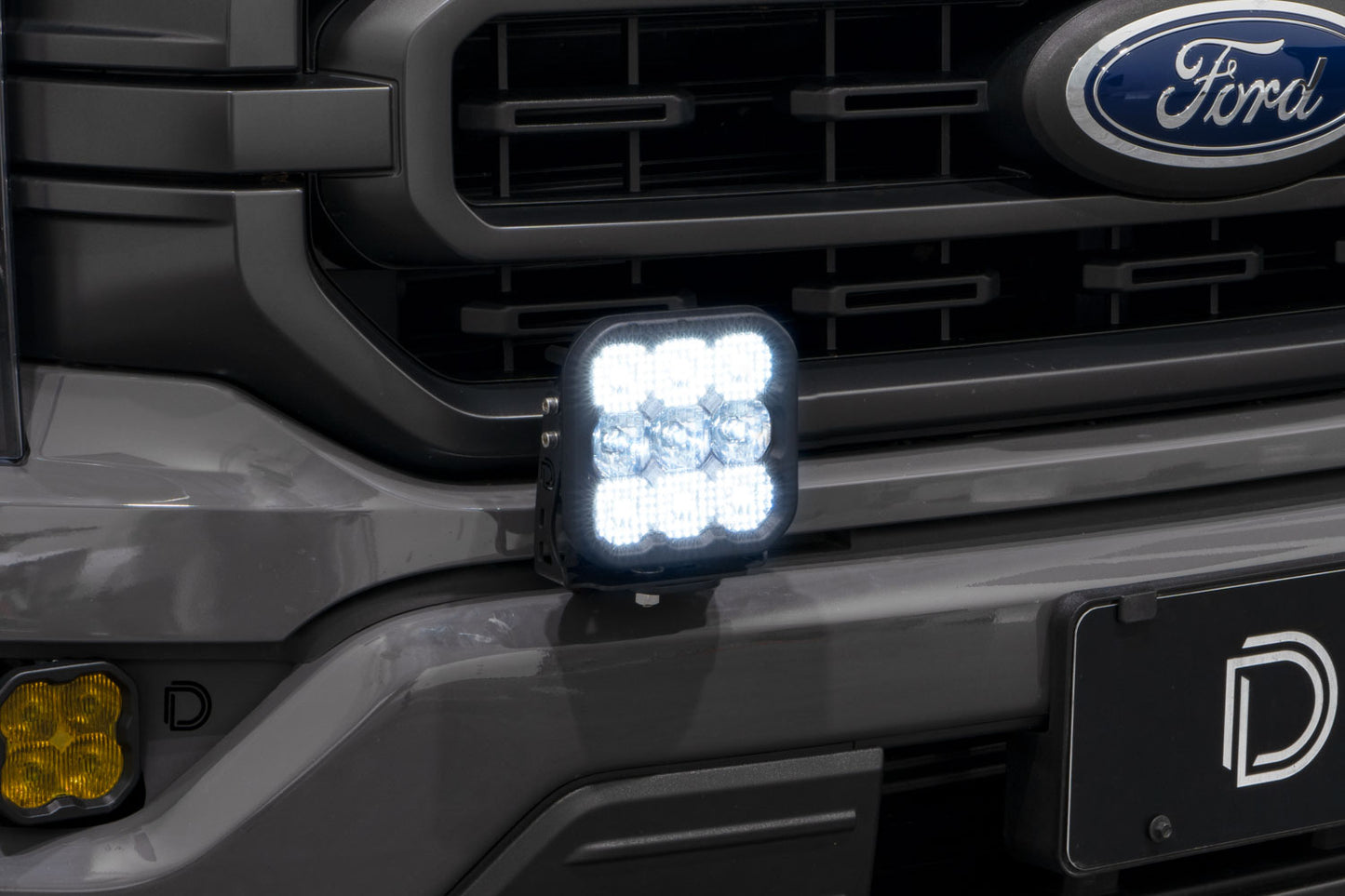 SS5 Stoßstangen-LED-Pod-Light-Kit für 2021-2022 Ford F-150, Sport White Driving Diode Dynamics