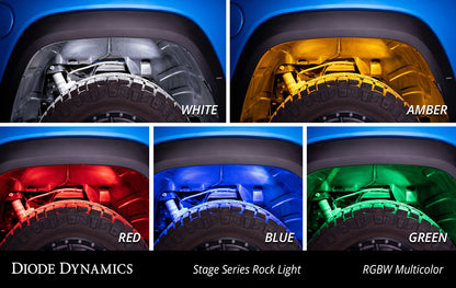 Stage Series RGBW LED Rock Light (eins) Diode Dynamics