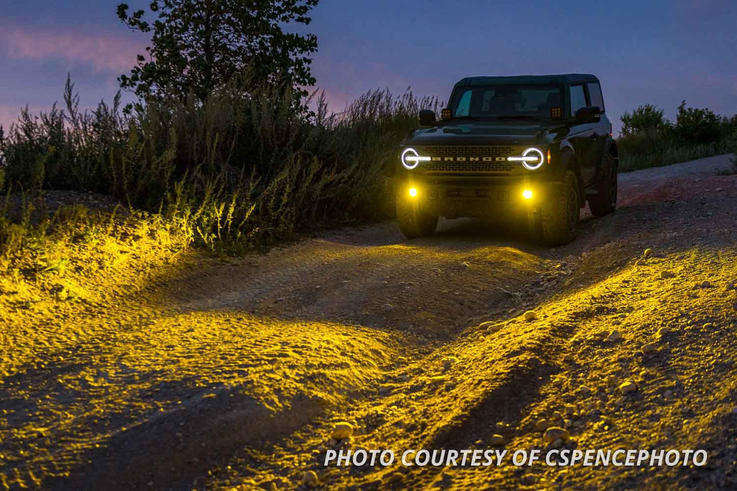 SS3 LED-Nebelscheinwerfer-Kit für Ford Bronco 2021–2023 (mit Standardstoßstange) 