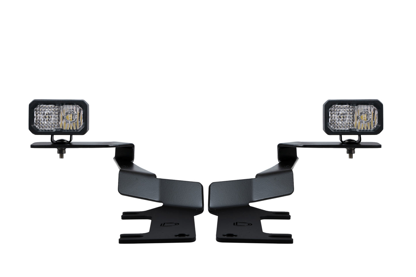 Stage Series Ditch Light Kit for 2017+ Ford Super Duty, C2 Sport White Combo